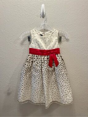 LOVE Girls Ivory Sparkle Holiday Party Dress – Size 5